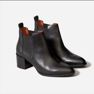 Everlane The Heel Booties black 8